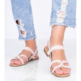 Sandale dama rosina bej 1