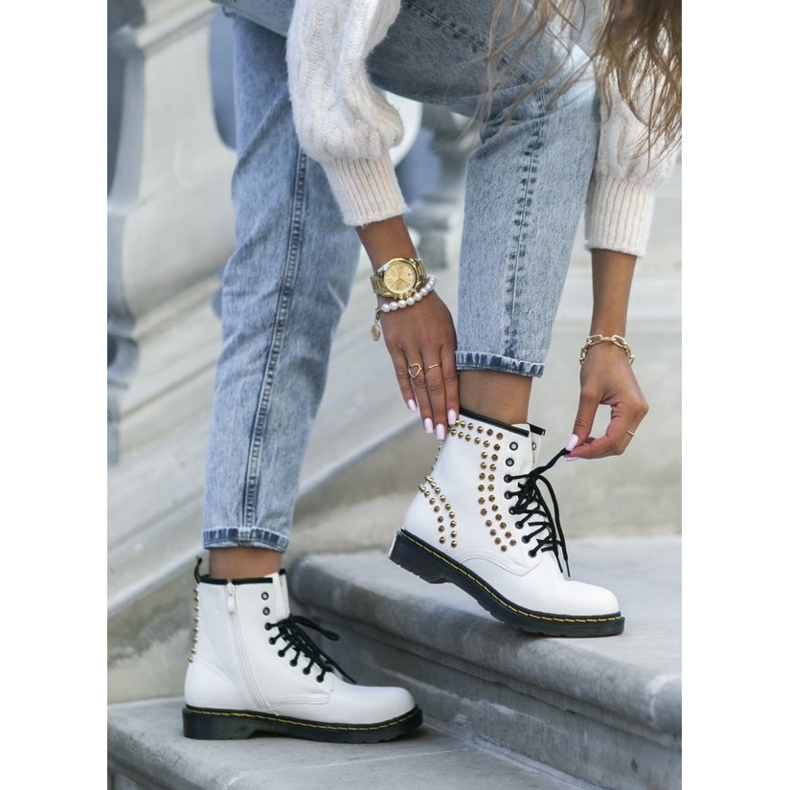 Genti cu țesătură albă de jder 1