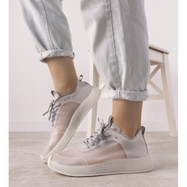 Adidași de sport transparenți gri Alicante 2