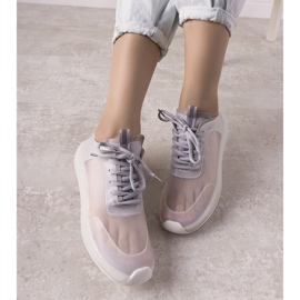 Adidași de sport transparenți gri Alicante 1