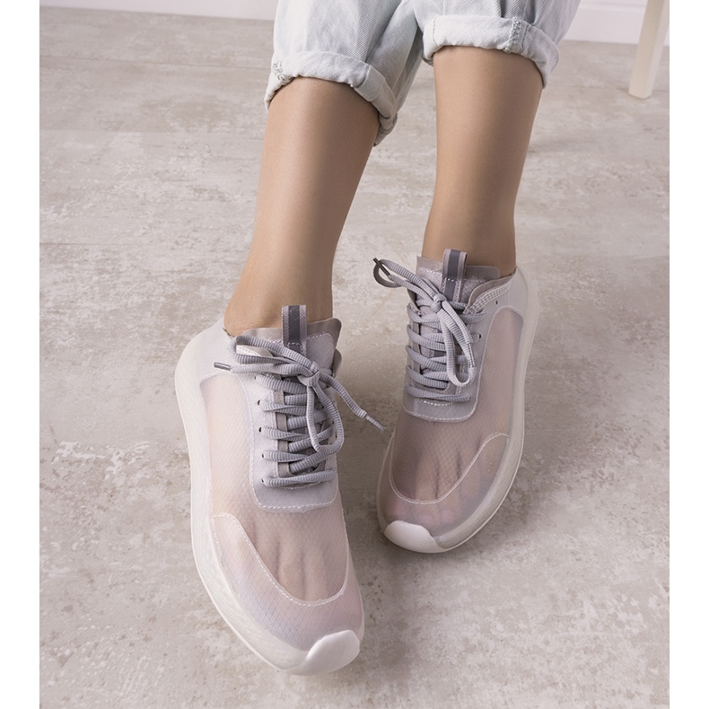 Adidași de sport transparenți gri Alicante 1