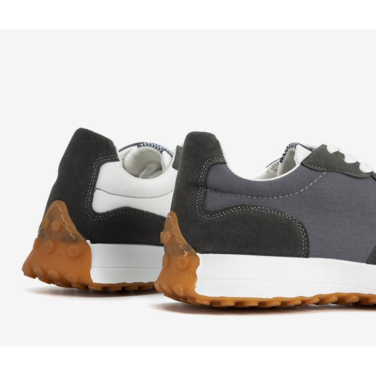 Pantofi sport gri pentru bărbați adidași Pacheco 1