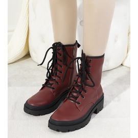 Cizme izolate pe talpă groasă Dena maro 1