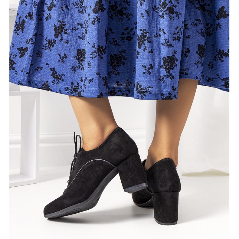 Pantofi negri pe postul Bird negru 2