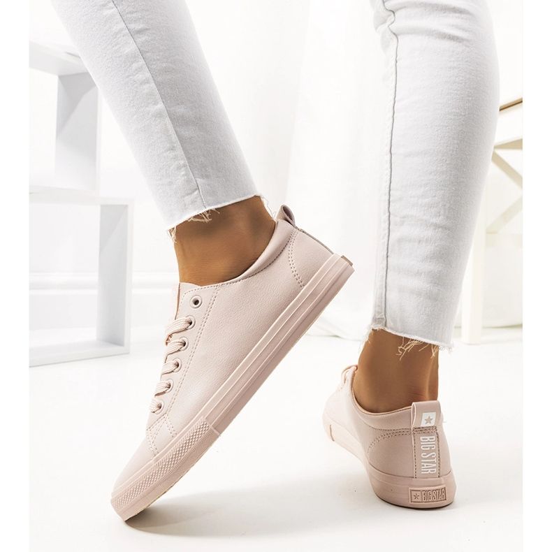 Tenisi de damă Pink Big Star JJ274071 roz 1