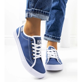 Adidasi de damă Big Star bleumarin 274834 albastru 1