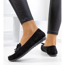 Mocasini negri Medrano negru 1