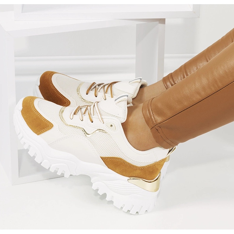 Pantofi sport Osorio bej 1