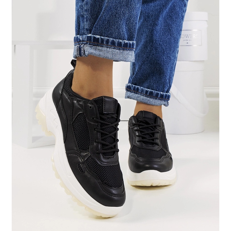 Pantofi de sport negri Depretis negru 1