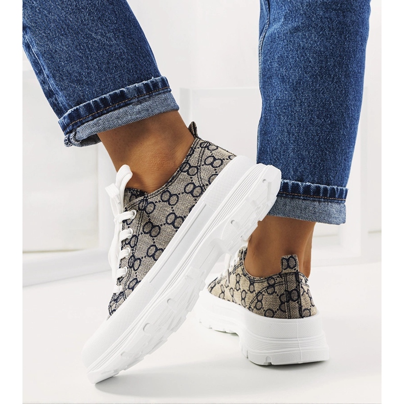 Tenisi Waters albastri si bej 1