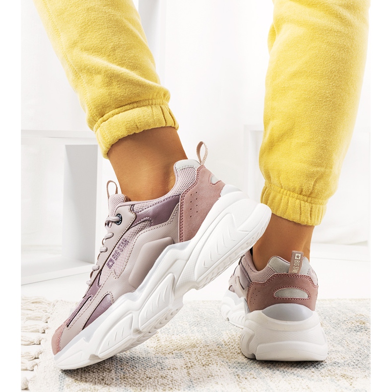 Tenisi mov Big Star HH274258 violet roz 1