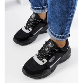 Tenisi negri Big Star JJ274289 negru 1