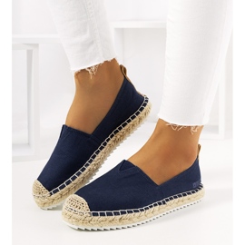 Espadrile de damă Big Star bleumarin HH274500 albastru marin 1
