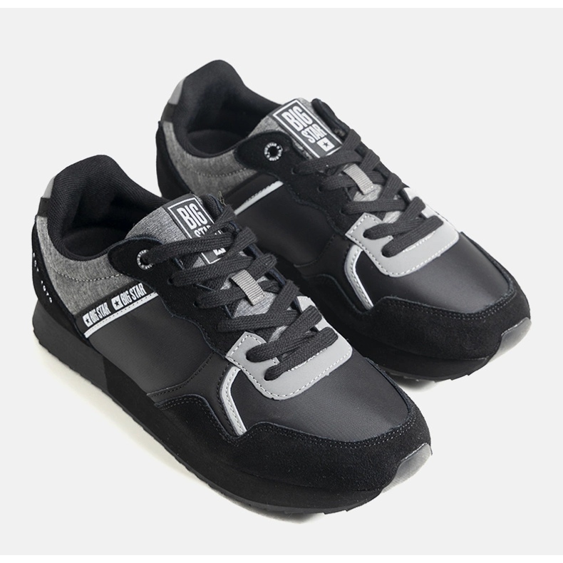 Tenisi negri bărbați Big Star JJ174145 negru 1 Tenisi negri bărbați Big Star JJ174145 negru 1