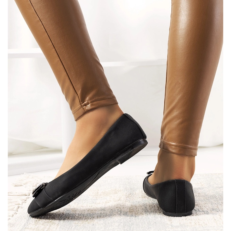 Balerini negre de dama Mainor negru 1