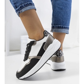 Tenisi Mazzanta negri alb 1