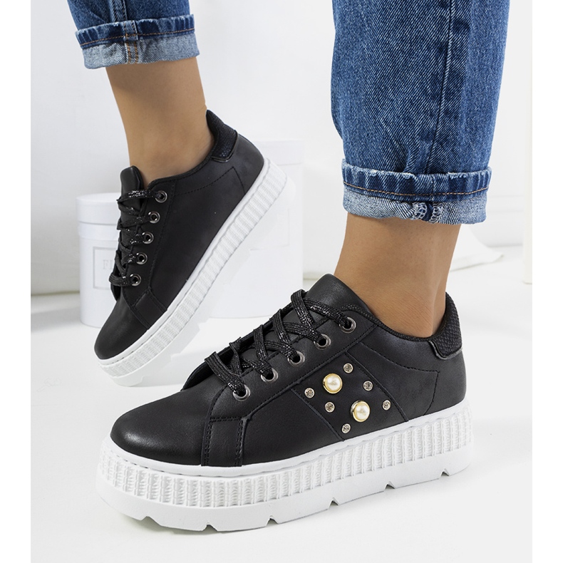 Tenisi negri pe platforma Ileana negru 1