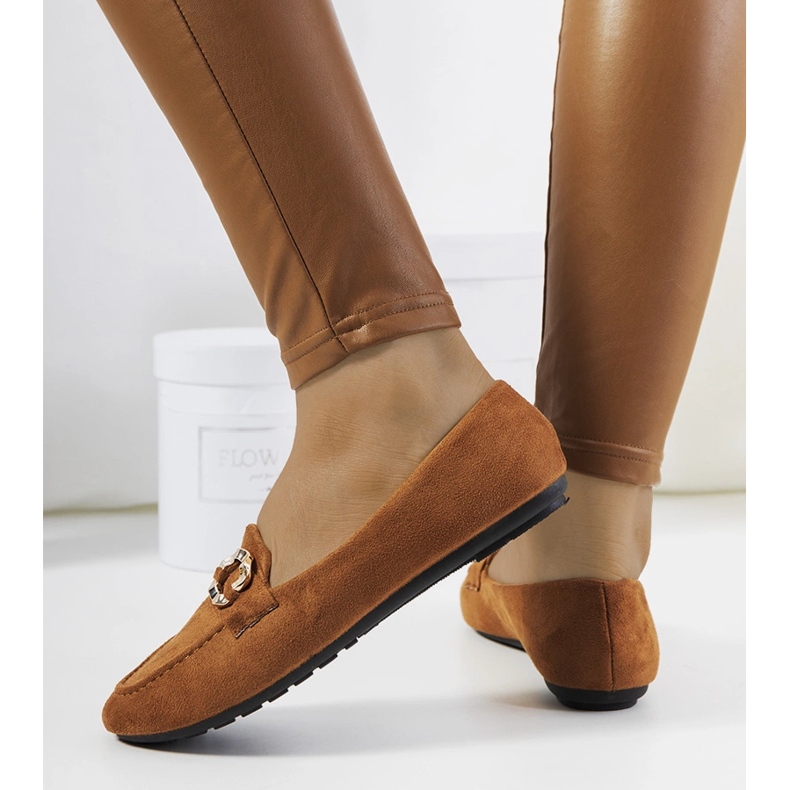 Mocasini de dama maro de la Leila 1 Mocasini de dama maro de la Leila 1