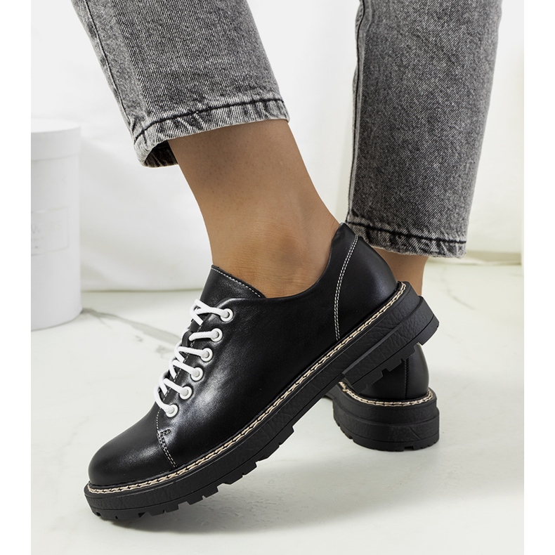 Pantofi Jewell de damă de culoare neagră negru 1 Pantofi Jewell de damă de culoare neagră negru 1