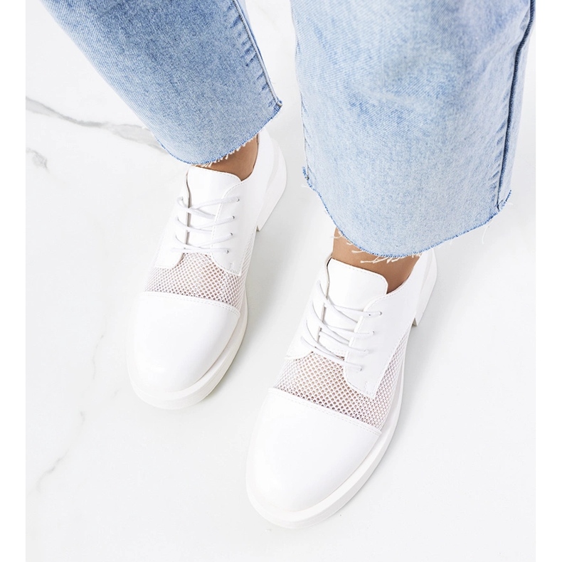 Pantofi albi de damă Huard 1