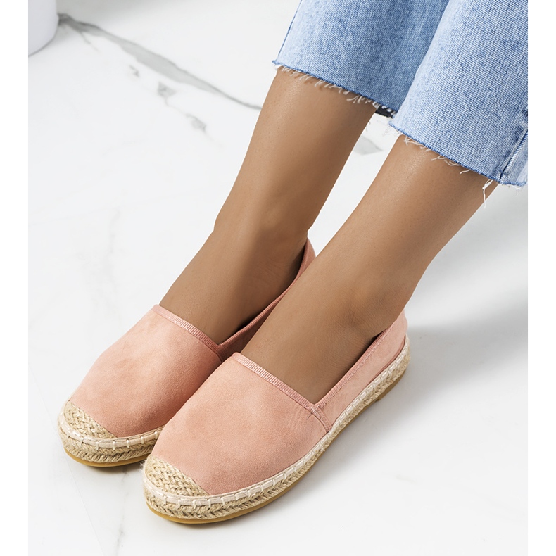 Espadrile de dama roz marca Bibiana 1