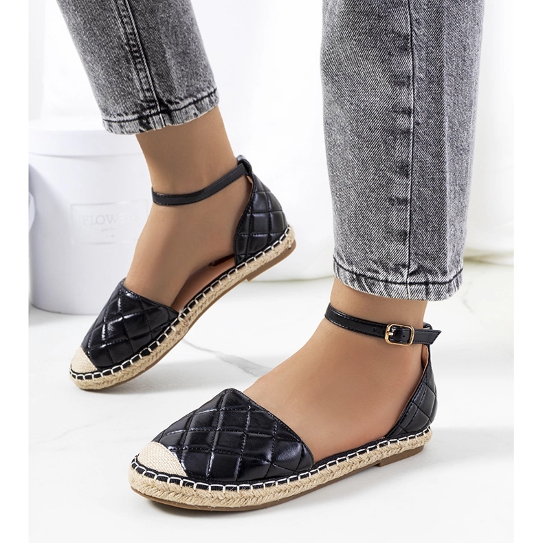 Espadrile negre Faiz negru 1