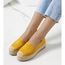 Espadrile de dama mustar Rhianne galben 1 Espadrile de dama mustar Rhianne galben 1