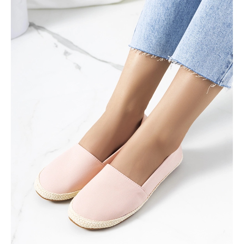 Espadrile de damă negre de la Lyndsey roz 1 Espadrile de damă negre de la Lyndsey roz 1