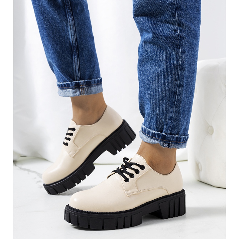 Pantofi dama bej Mahsa 1