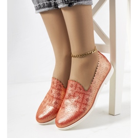 Mocasini de dama rosii Girvan roșu 1