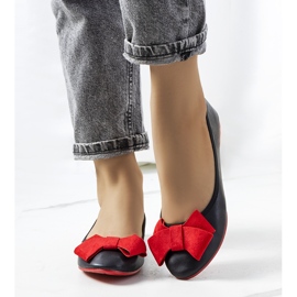 Balerini negri cu fundita Kasslin negru 1