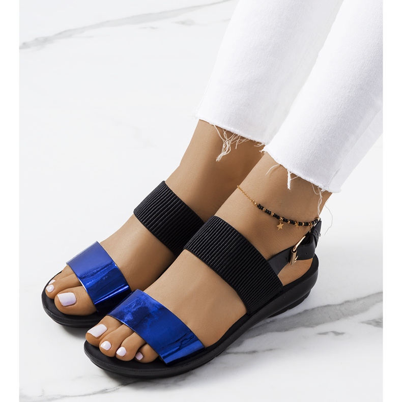 Sandale de dama Tarja bleumarin albastru 1