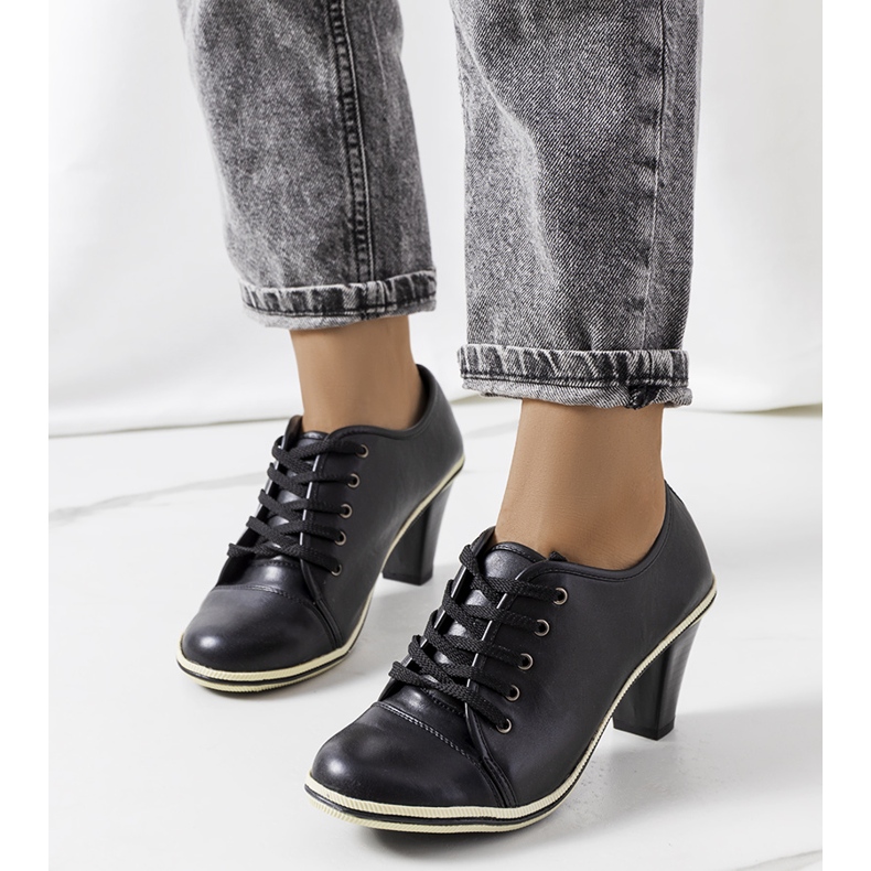 BM Pantofi negri pe postul Filra negru 1