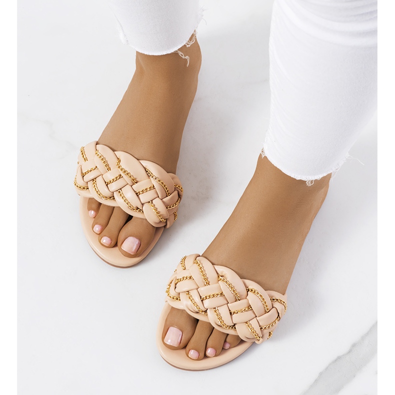 BM Papuci Correra bej eleganti 1