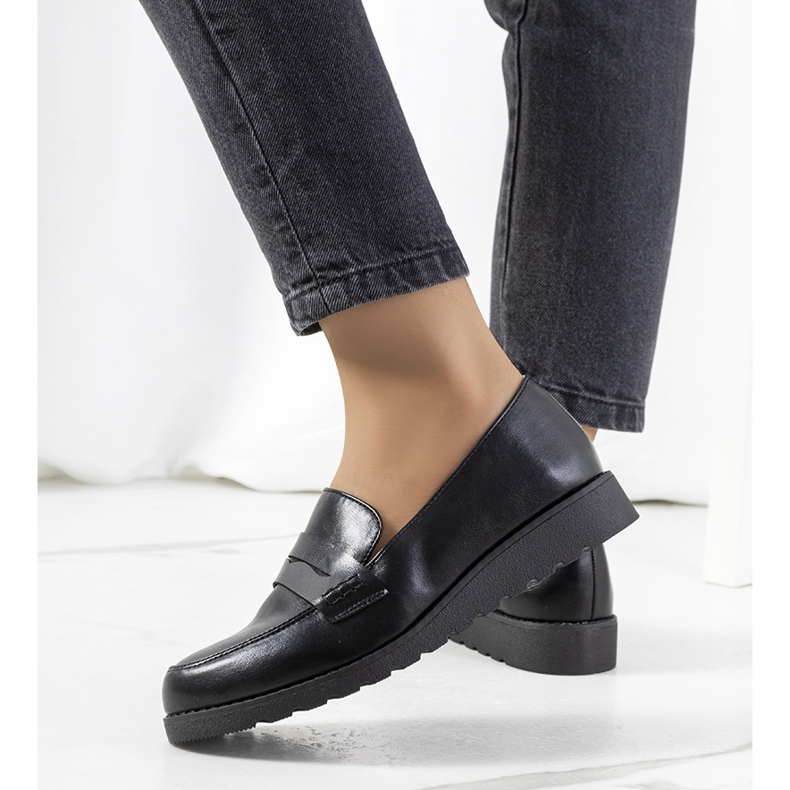 Pantofi dama Black Fagne negru 1