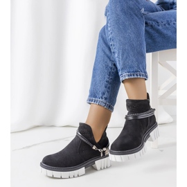 Cizme negre Chewings negru 1