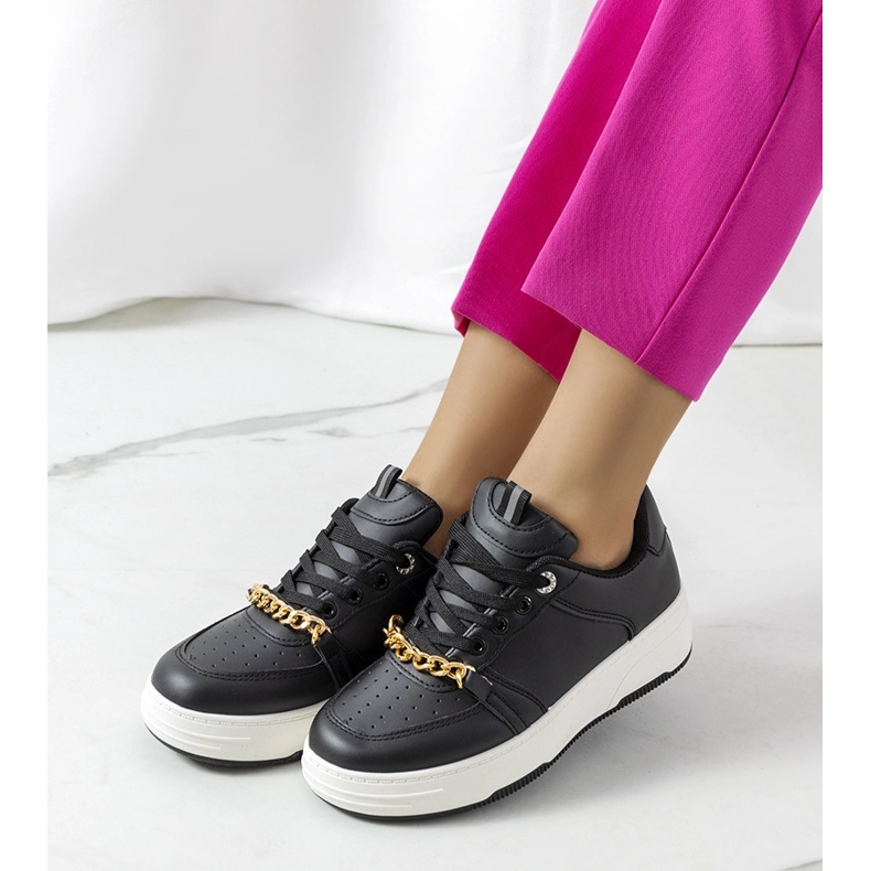 Tenisi negri cu lanț Kelliher negru 1