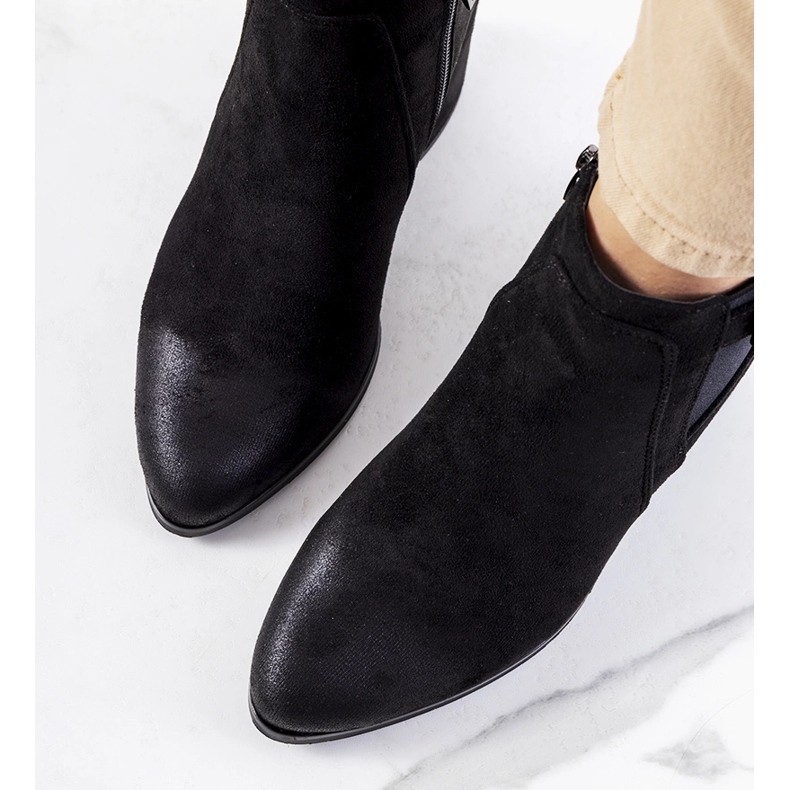 Cizme negre Glenarm negru 1 Cizme negre Glenarm negru 1