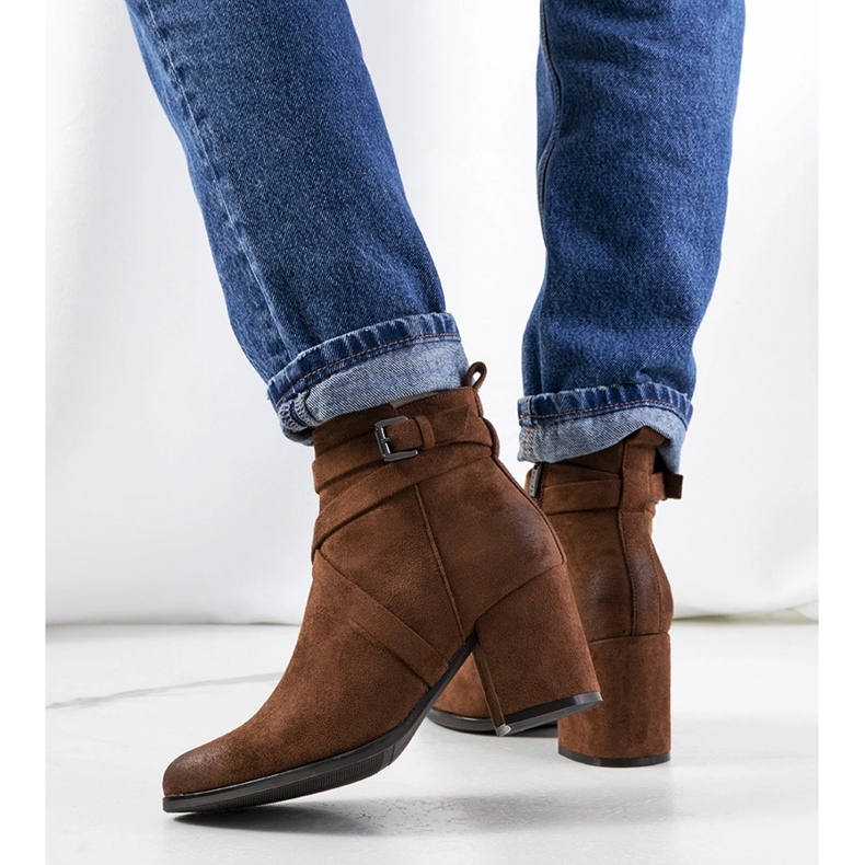 Cizme maro Mossley 1 Cizme maro Mossley 1