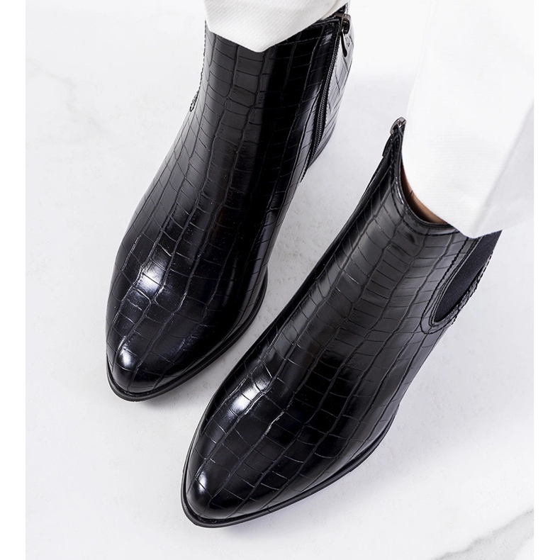 Cizme negre Easthaven negru 1