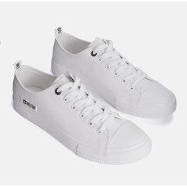 Tenisi albi bărbați Big Star KK174006 1
