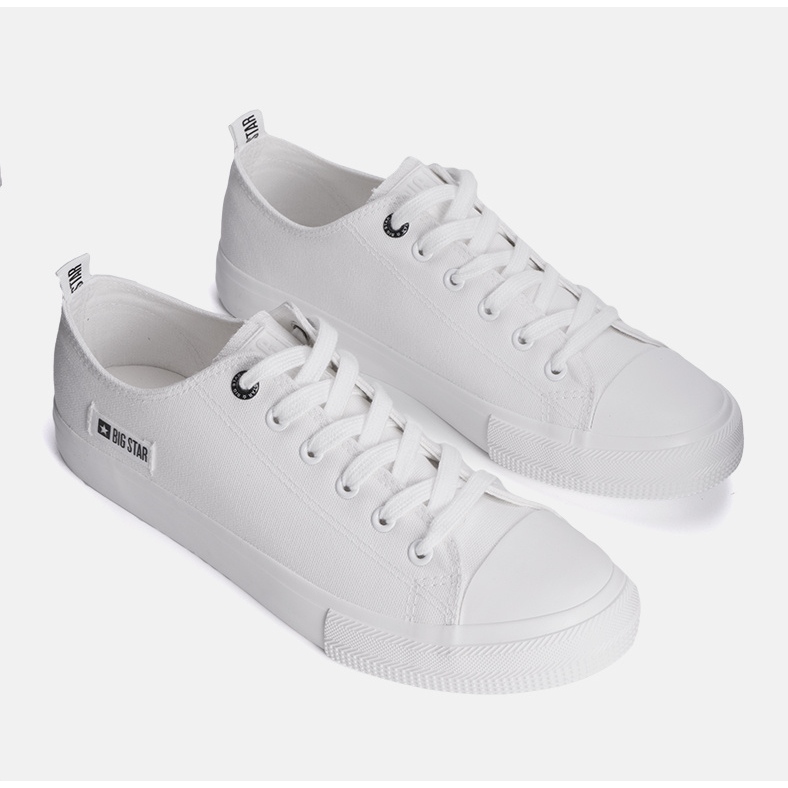 Tenisi albi bărbați Big Star KK174006 1