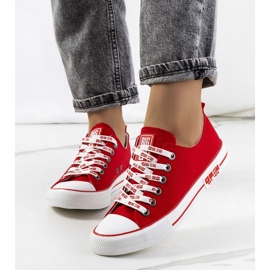 Tenisi roșii clasici Big Star KK274104 roșu 1