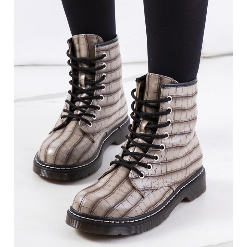 Cizme de dama gri de la Norte 1