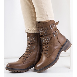 Cizme de drumeție de damă maro Menez 1 Cizme de drumeție de damă maro Menez 1