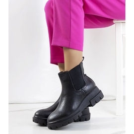 Cizme negre de la Bexley negru 1