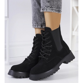 Botine de dama negre Swinford negru 1