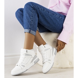 Adidasi gri pentru glezna Megatheo 1