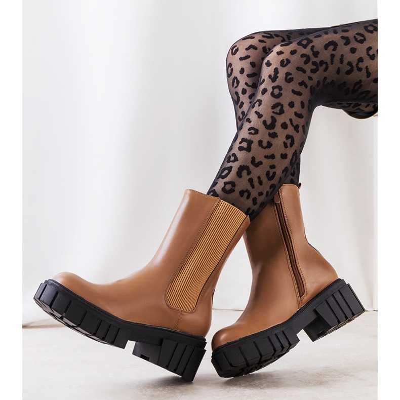 Cizme de dama maro Melika 1