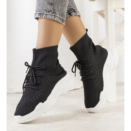 Șosete negre de la Dowden negru 2